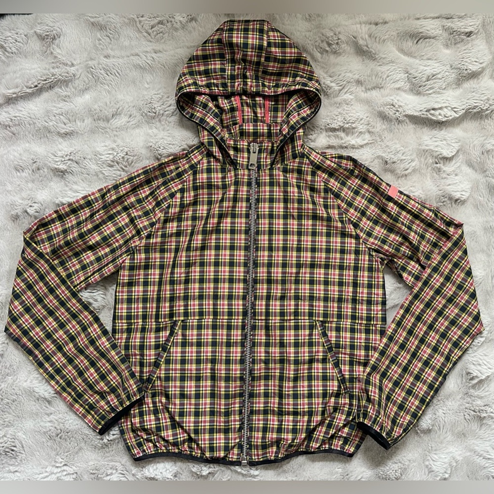 Burberry Kids pink Plaid Jacket size 14